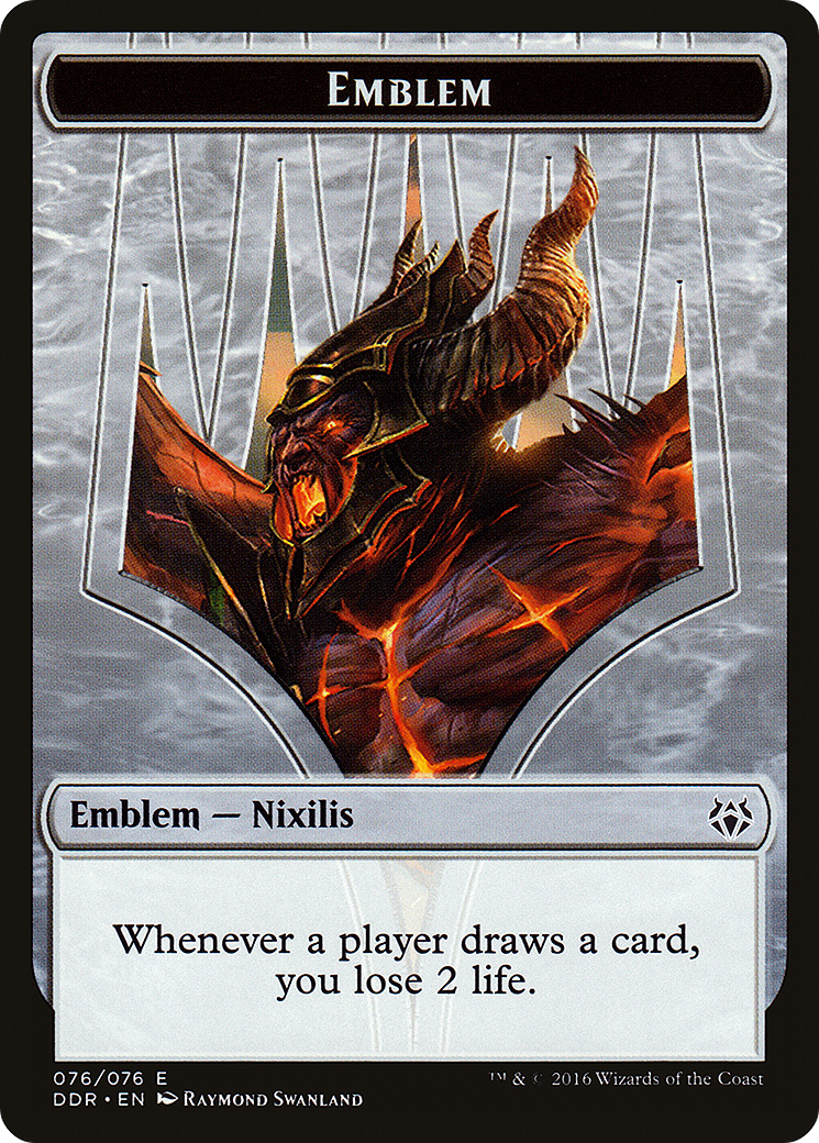 Ob Nixilis Reignited Emblem [Duel Decks: Nissa vs. Ob Nixilis]-1