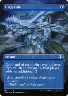 High Tide (Borderless Alternate Art) [Dominaria Remastered]-1