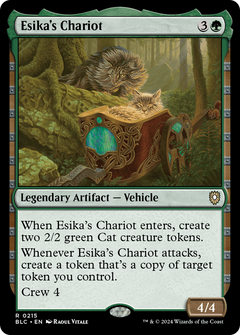 Esika's Chariot [Bloomburrow Commander]-1