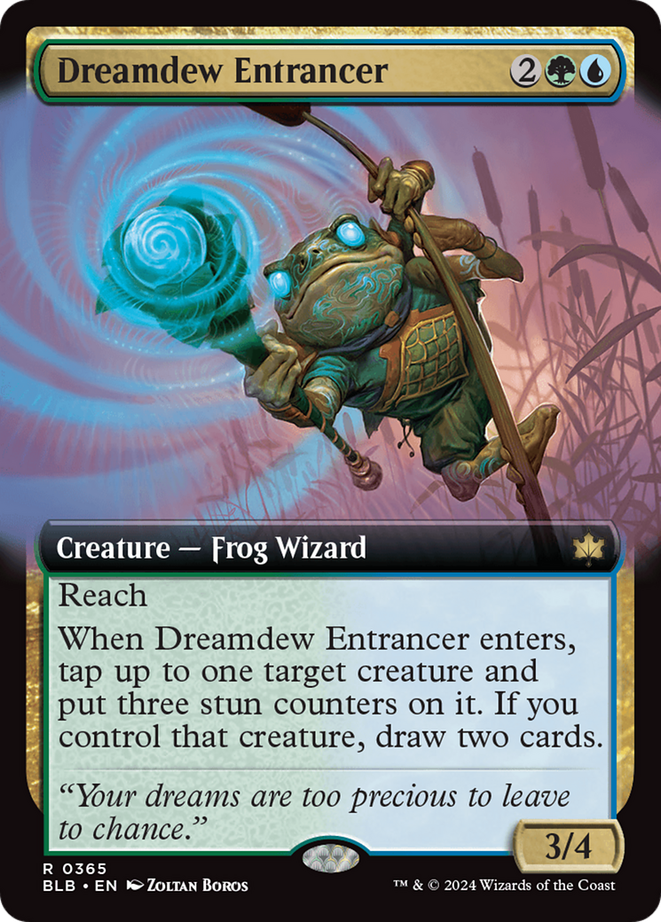 Dreamdew Entrancer (Extended Art) [Bloomburrow]-1