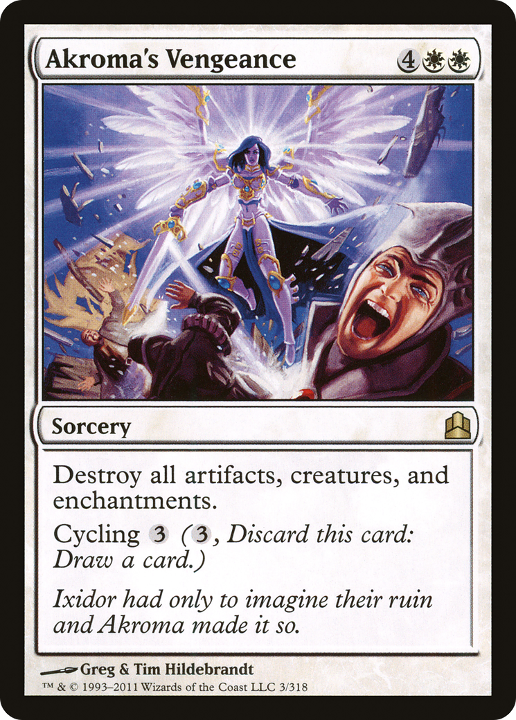 Akroma's Vengeance [Commander 2011]-1