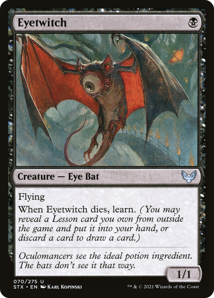 Eyetwitch [Strixhaven: School of Mages]-1