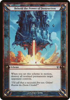 Behold the Power of Destruction (Schemes) [Archenemy Schemes]-1