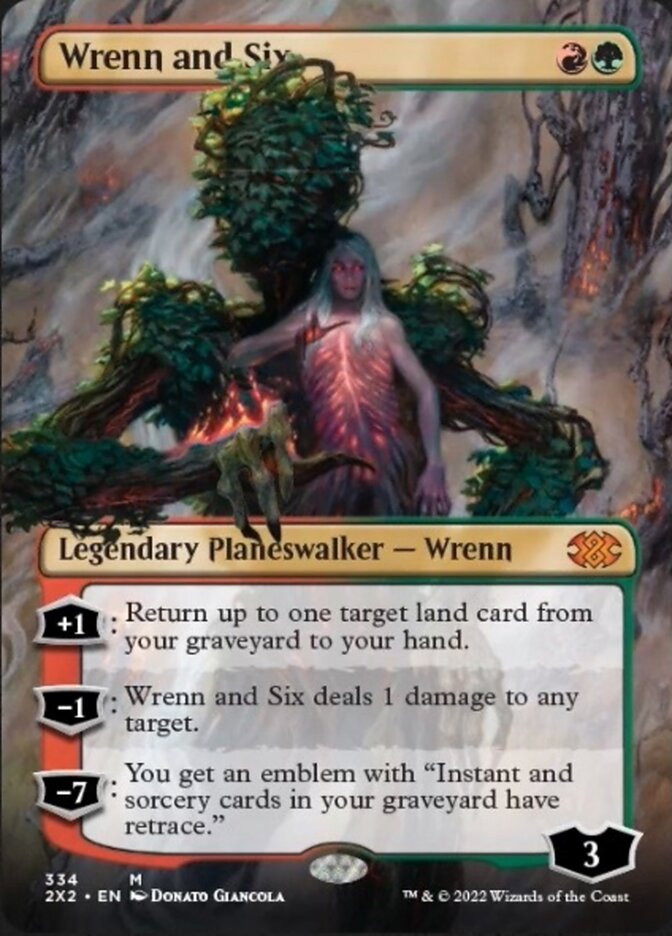 Wrenn and Six (Borderless) [Double Masters 2022]-1