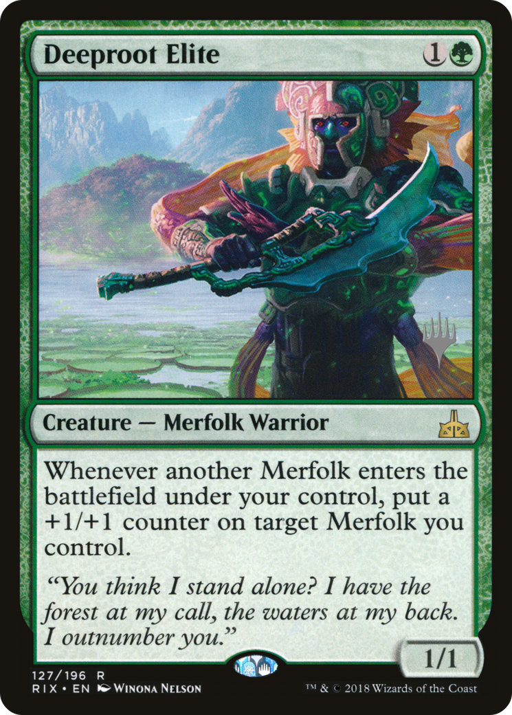 Deeproot Elite (Promo Pack) [Rivals of Ixalan Promos]-1