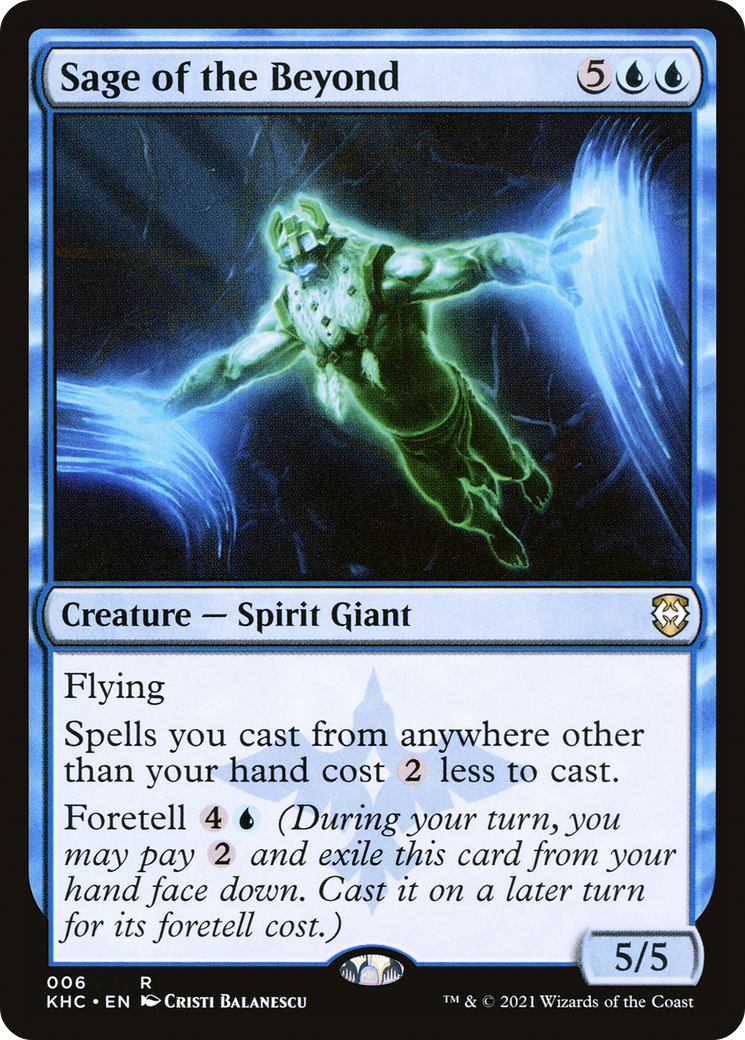 Sage of the Beyond [Kaldheim Commander]-1