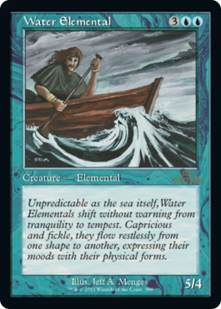 Water Elemental (Retro Frame) (30A-388) - 30th Anniversary Edition-1