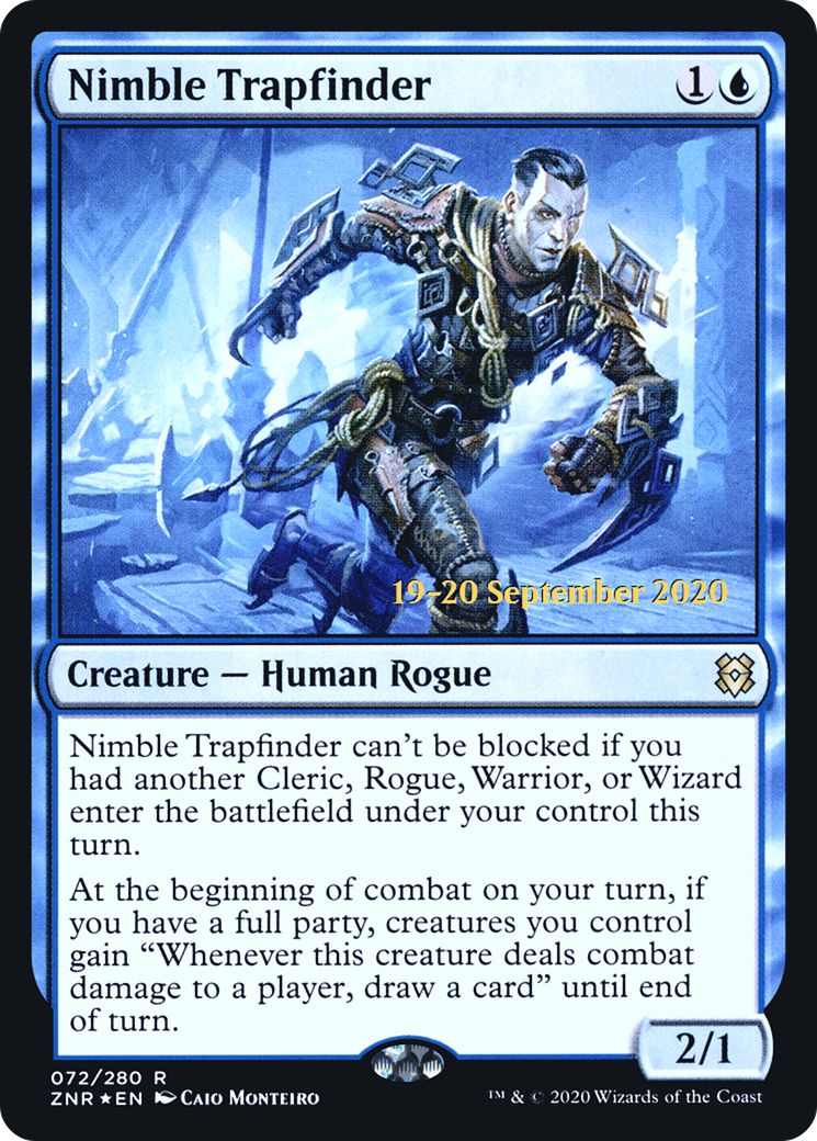 Nimble Trapfinder [Zendikar Rising Prerelease Promos]-1