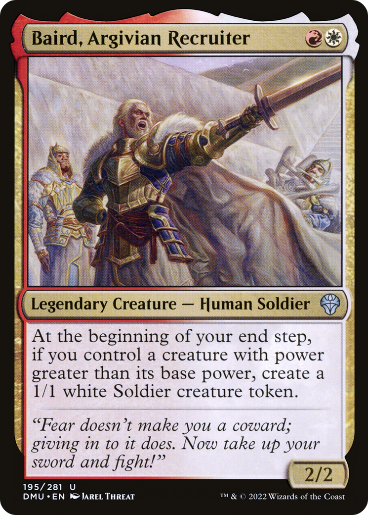 Baird, Argivian Recruiter [Dominaria United]-1