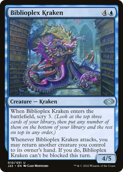 Biblioplex Kraken [Jumpstart 2022]-1