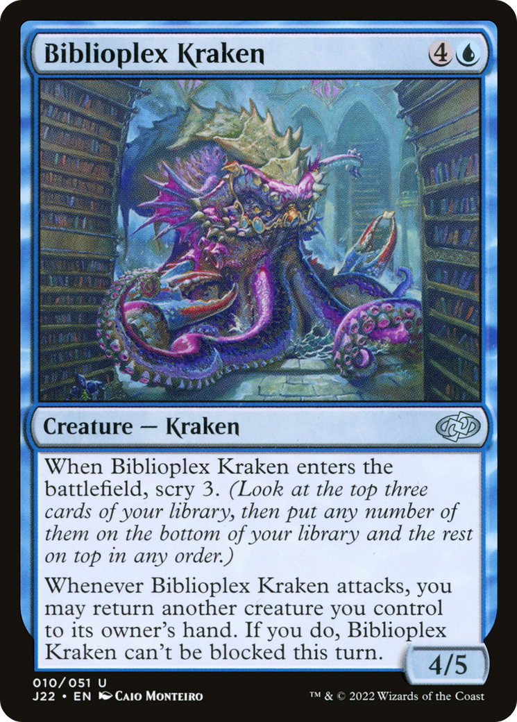 Biblioplex Kraken [Jumpstart 2022]-1