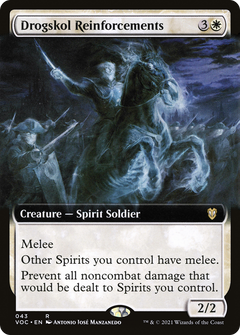 Drogskol Reinforcements (Extended Art) [Innistrad: Crimson Vow Commander]-1