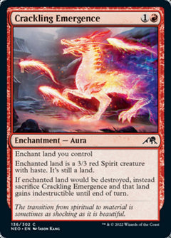 Crackling Emergence [Kamigawa: Neon Dynasty]-1