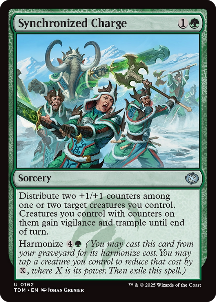 Synchronized Charge [Tarkir: Dragonstorm]-1