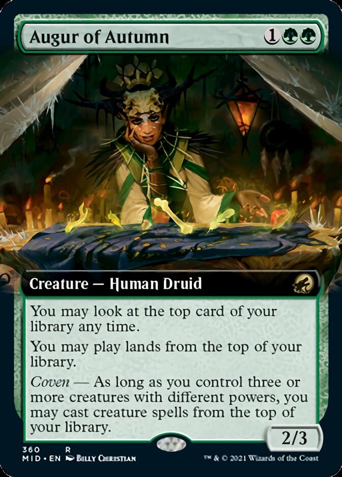 Augur of Autumn (Extended Art) [Innistrad: Midnight Hunt]-1