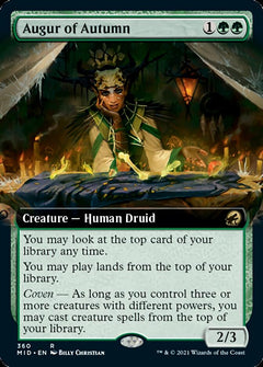Augur of Autumn (Extended Art) [Innistrad: Midnight Hunt]-1