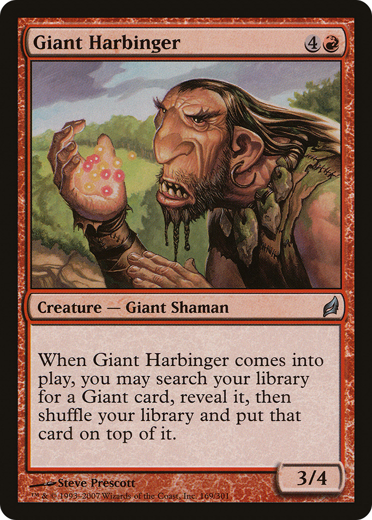 Giant Harbinger [Lorwyn]-1