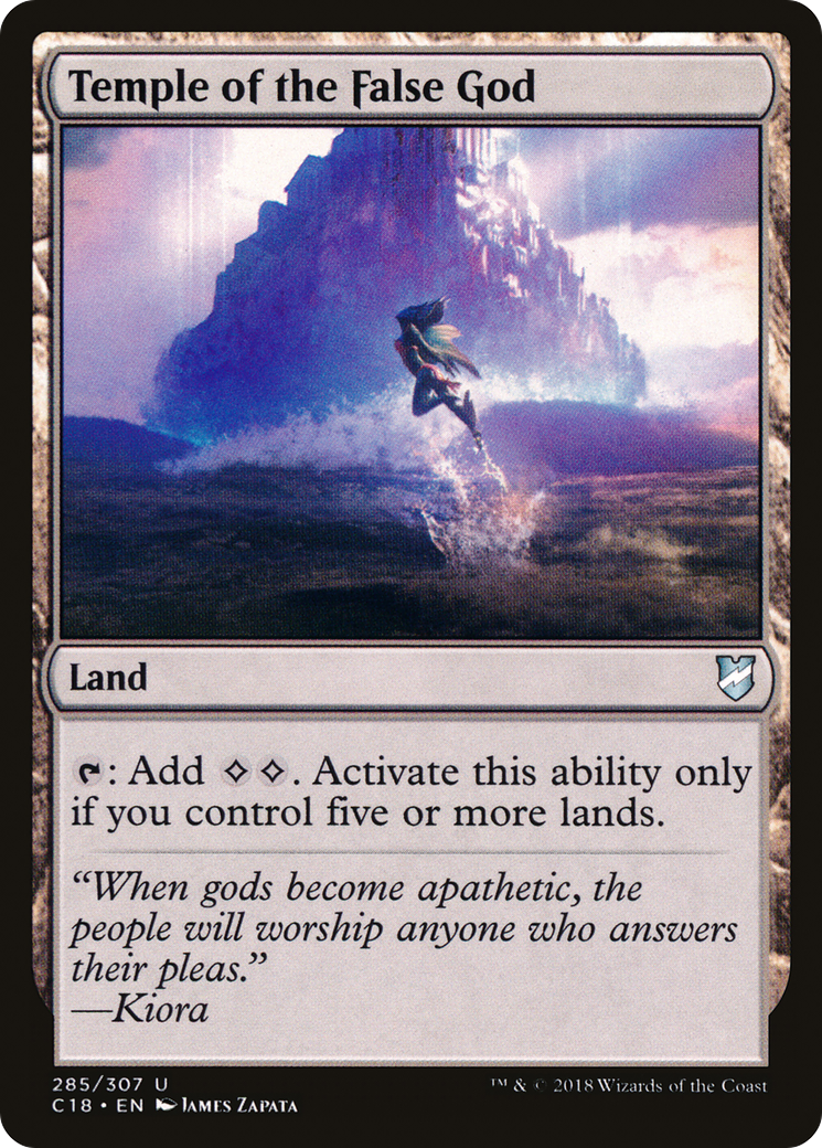 Temple of the False God [Commander 2018]-1