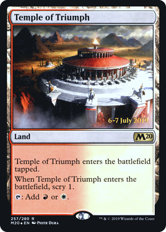 Temple of Triumph [Core Set 2020 Prerelease Promos]-1