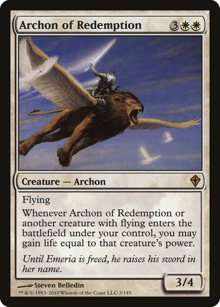 Archon of Redemption [Worldwake]-1