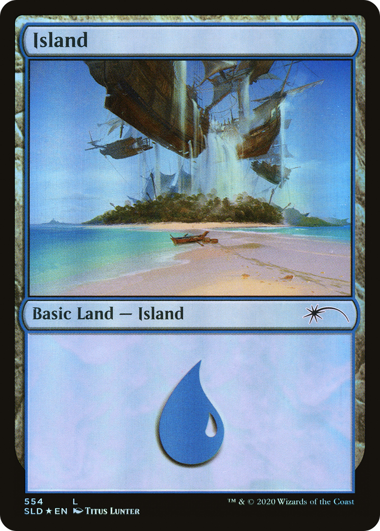 Island (Pirates) (554) [Secret Lair Drop Promos]-1
