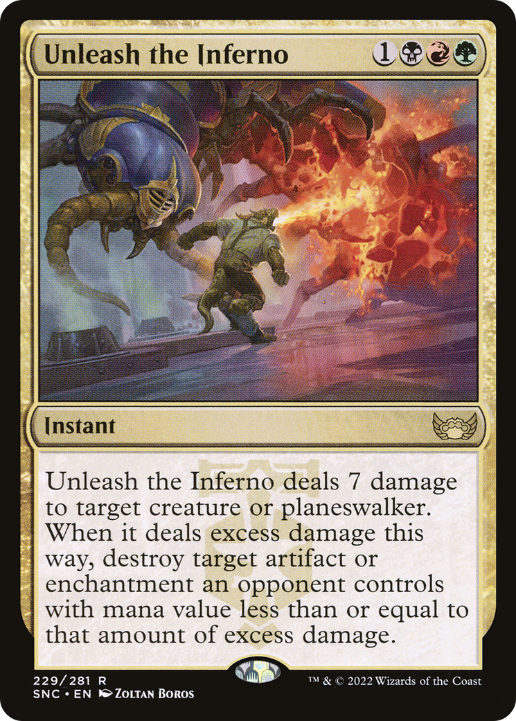 Unleash the Inferno (SNC-229) - Streets of New Capenna-1