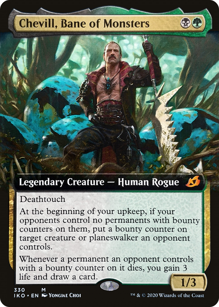 Chevill, Bane of Monsters (Extended Art) [Ikoria: Lair of Behemoths]-1