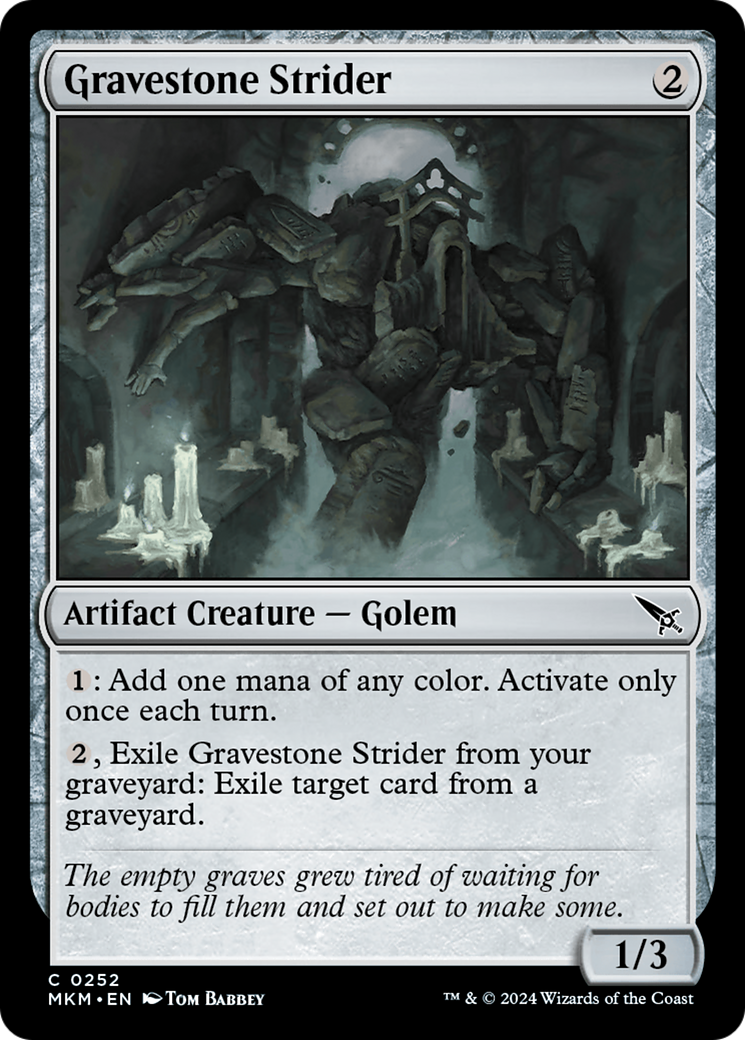 Gravestone Strider [Murders at Karlov Manor]-1