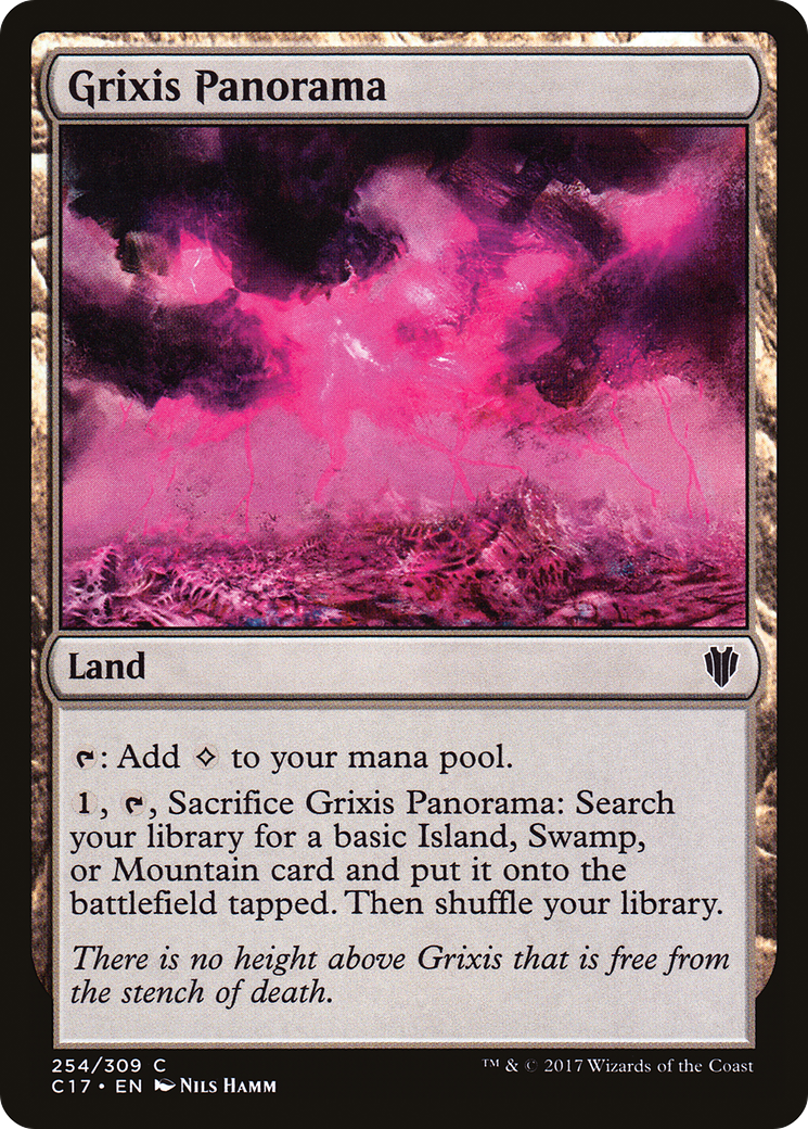 Grixis Panorama [Commander 2017]-1