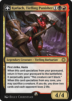 Karlach, Tiefling Punisher (HBG-14B) - Alchemy Horizons: Baldur's Gate-1