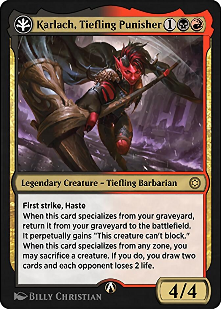 Karlach, Tiefling Punisher (HBG-14B) - Alchemy Horizons: Baldur's Gate-1