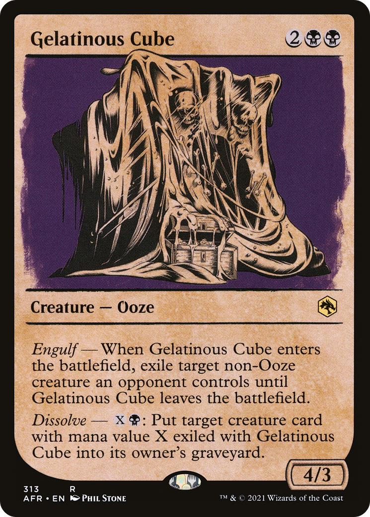 Gelatinous Cube (Showcase) [Dungeons & Dragons: Adventures in the Forgotten Realms]-1