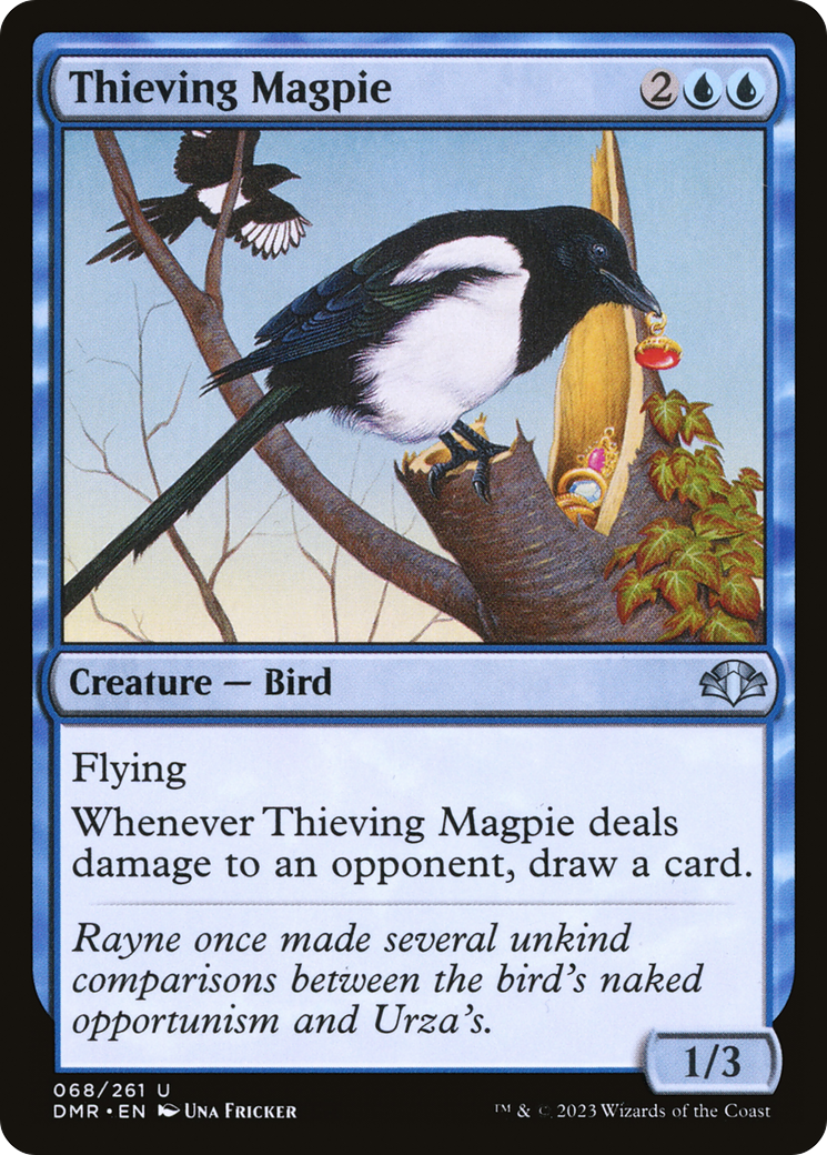 Thieving Magpie (DMR-068) - Dominaria Remastered Foil-1