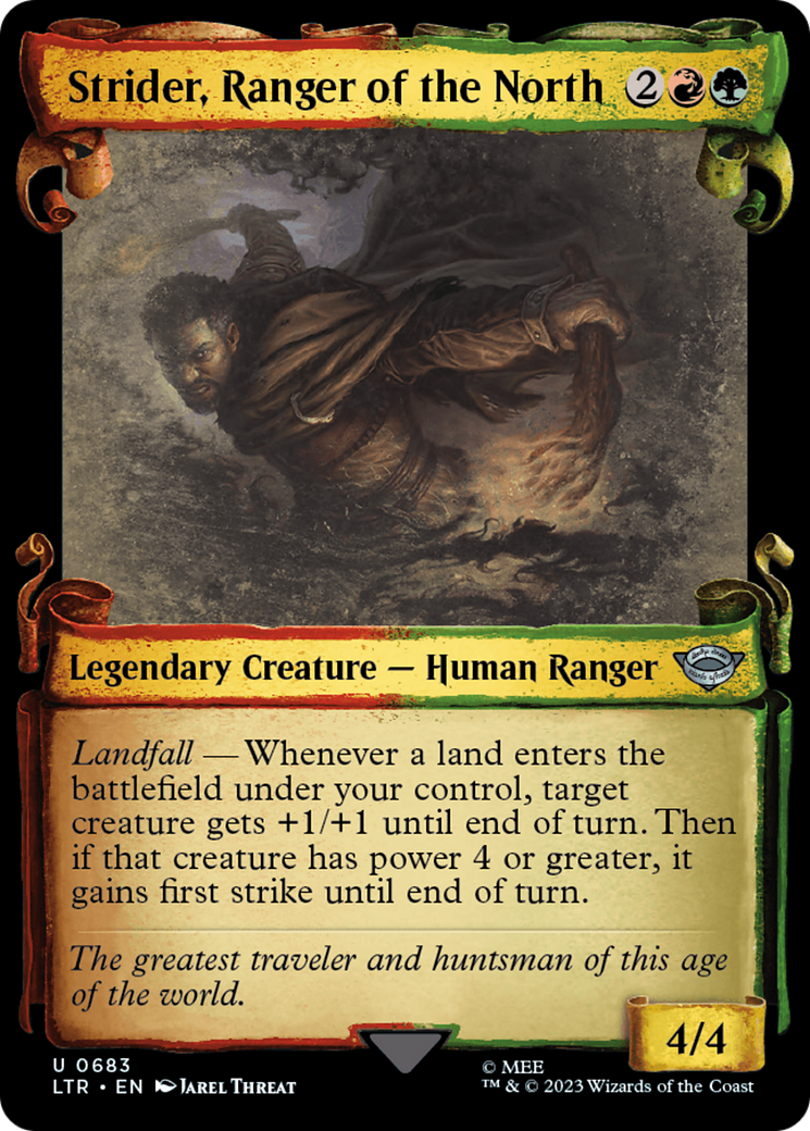 Strider, Ranger of the North [The Lord of the Rings: Tales of Middle-Earth Showcase Scrolls]-1