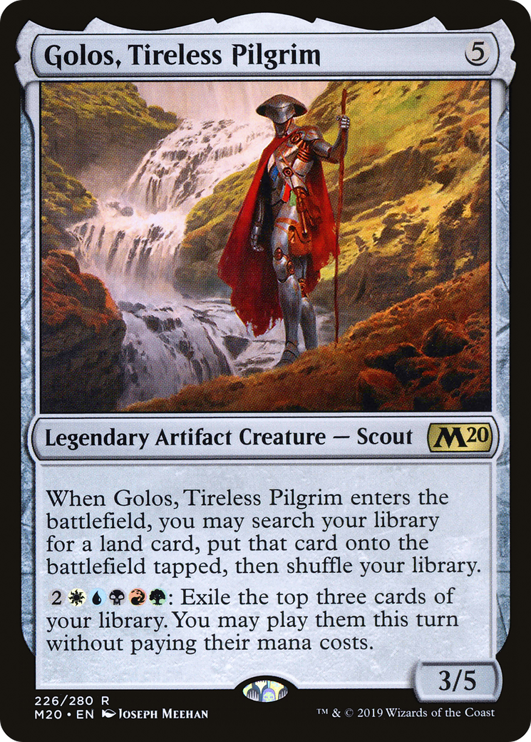Golos, Tireless Pilgrim [Core Set 2020]-1