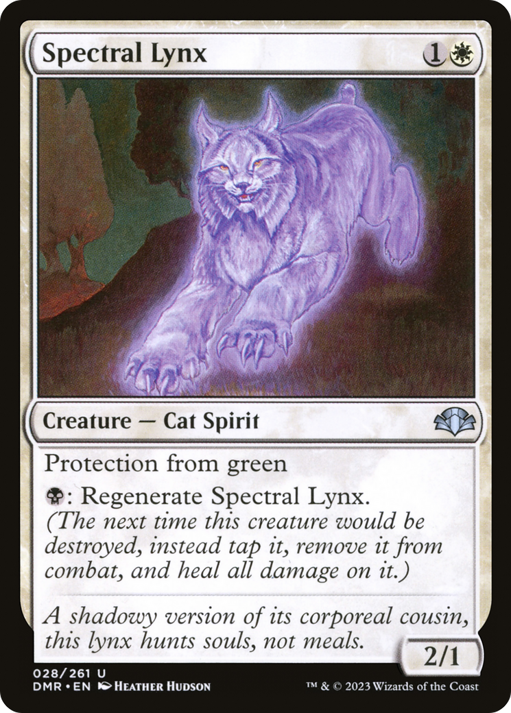 Spectral Lynx [Dominaria Remastered]-1