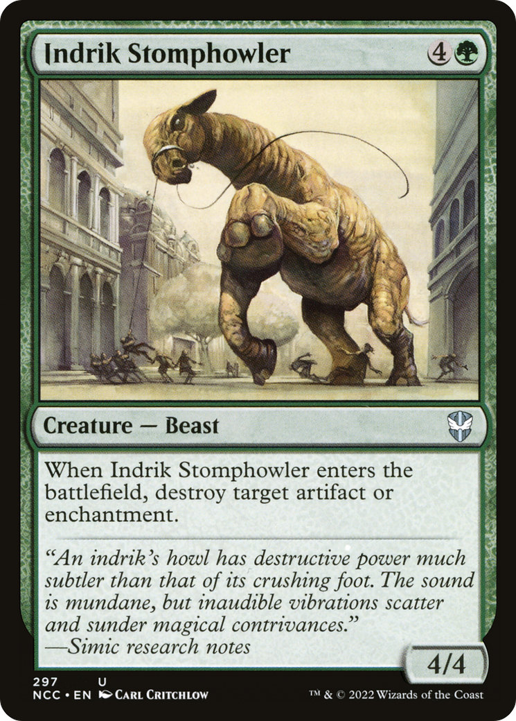 Indrik Stomphowler [Streets of New Capenna Commander]-1