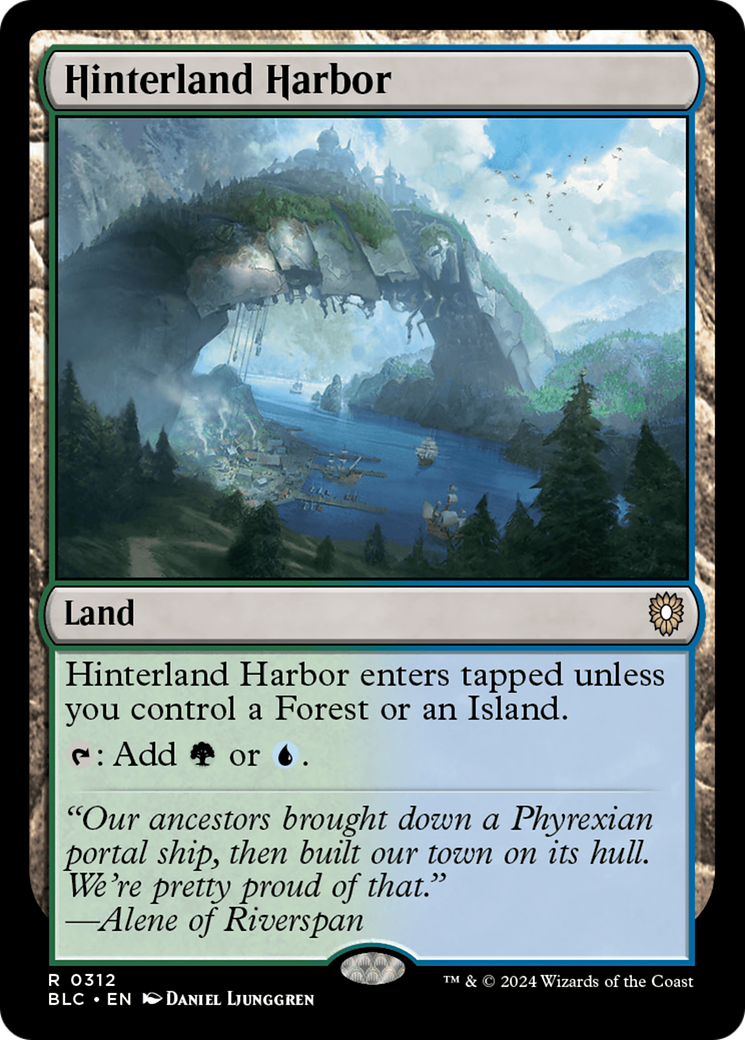 Hinterland Harbor [Bloomburrow Commander]-1