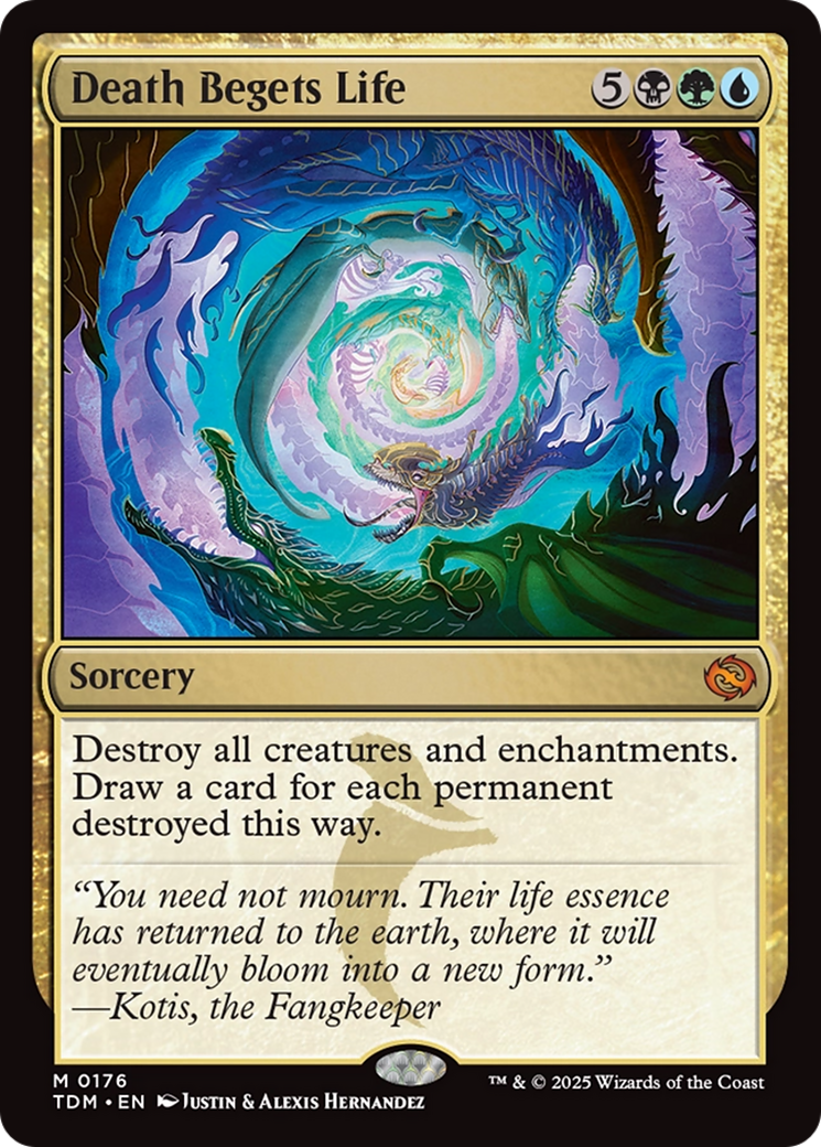 Death Begets Life [Tarkir: Dragonstorm]-1