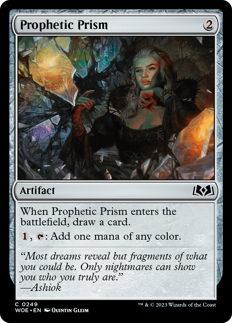 Prophetic Prism [Wilds of Eldraine]-1