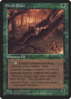 Elvish Scout (Pete Venters) [Fallen Empires]-1