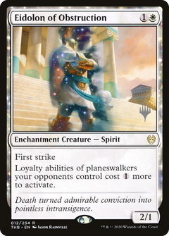 Eidolon of Obstruction (Promo Pack) [Theros Beyond Death Promos]-1