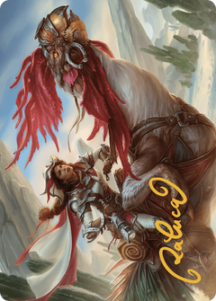 Frontier Seeker // Frontier Seeker (AOTJ-002) - Outlaws of Thunder Junction Art Series (Borderless)-3