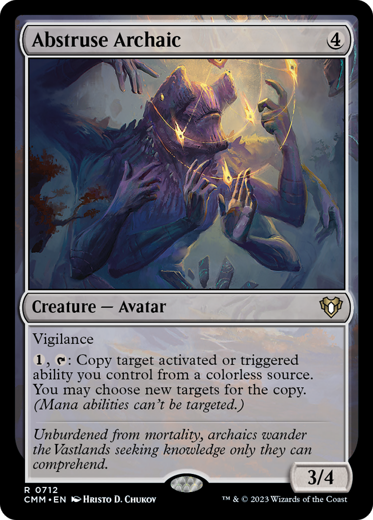 Abstruse Archaic [Commander Masters]-1