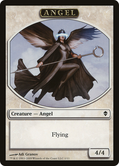 Angel Token [Zendikar Tokens]-1