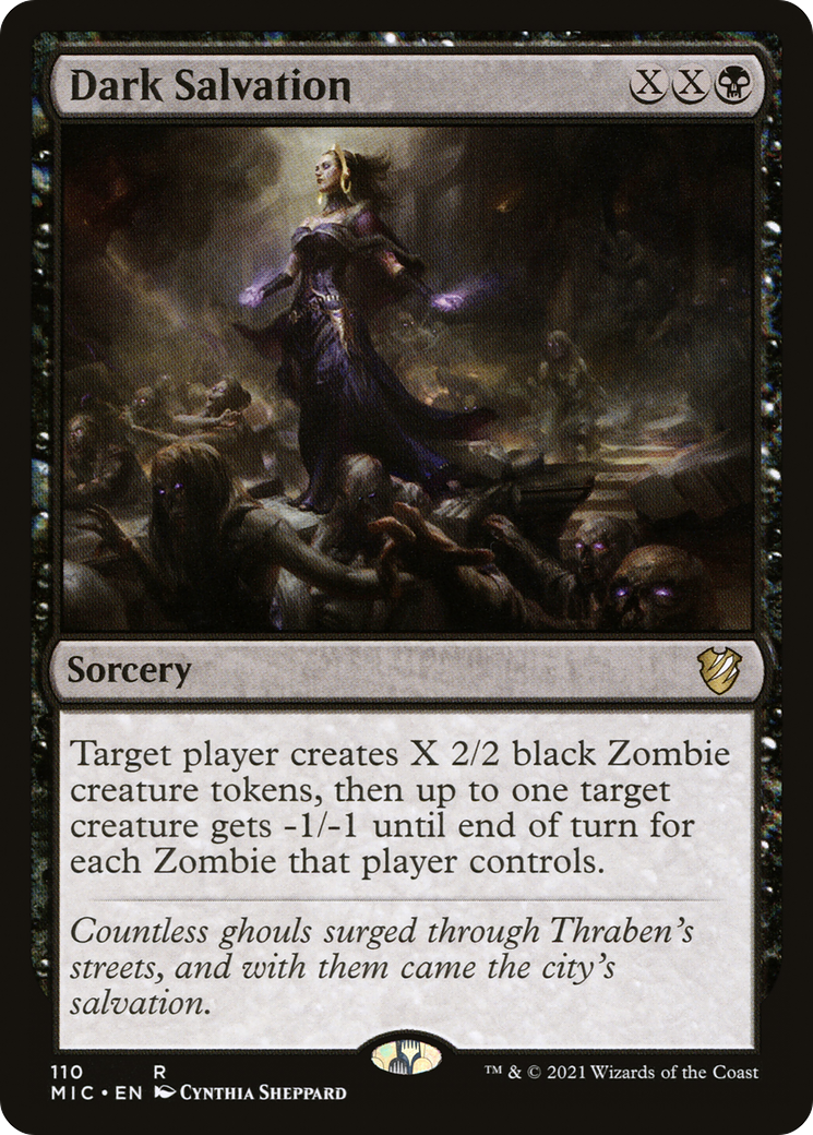Dark Salvation [Innistrad: Midnight Hunt Commander]-1