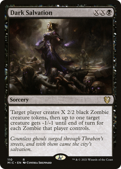 Dark Salvation [Innistrad: Midnight Hunt Commander]-1