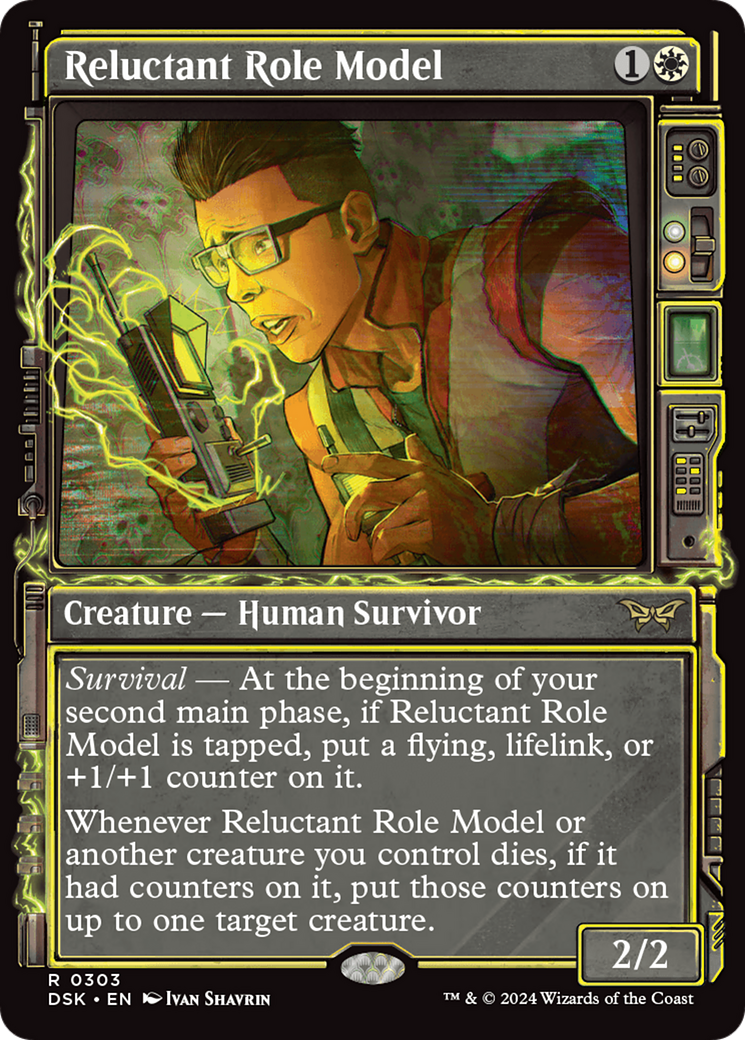 Reluctant Role Model (Showcase) [Duskmourn: House of Horror]-1