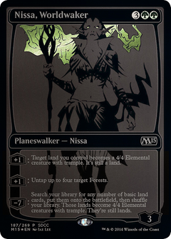Nissa, Worldwaker [San Diego Comic-Con 2014]-1