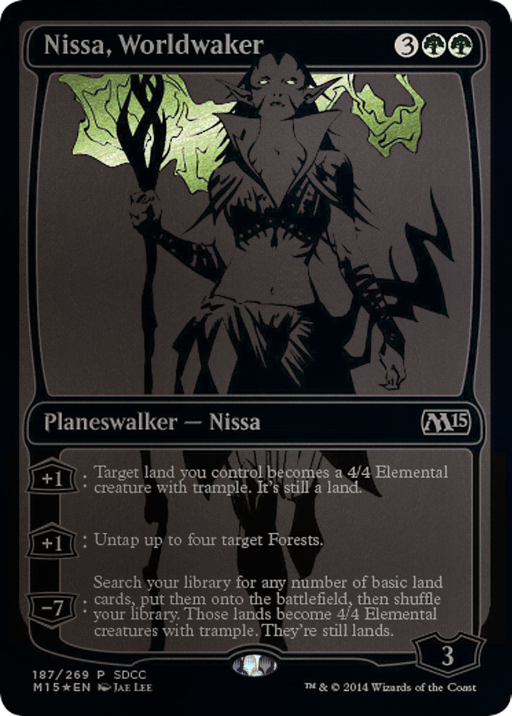 Nissa, Worldwaker [San Diego Comic-Con 2014]-1